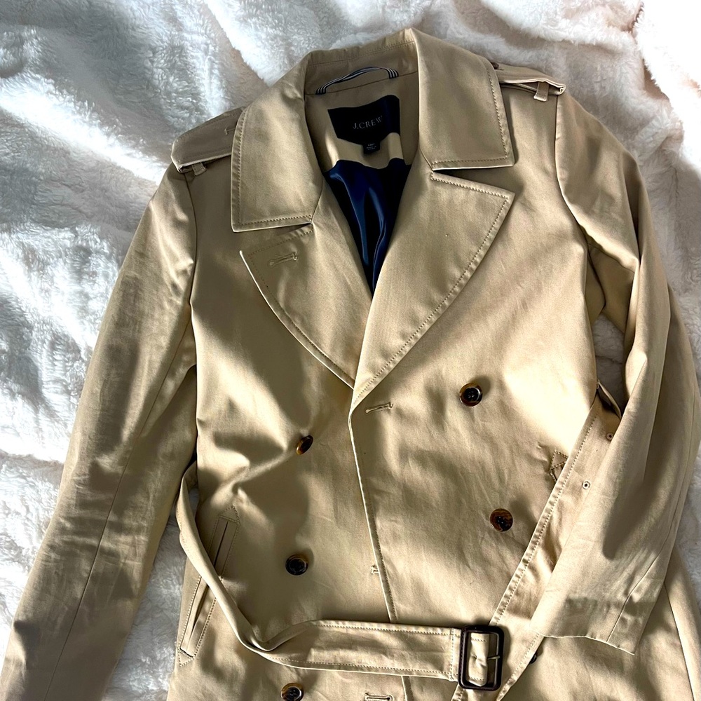 JCrew trench Coat